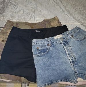 shorts x3, Size-12 x2 & Sz.-10(camo)